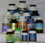 Some of the nutritional products I recommend.